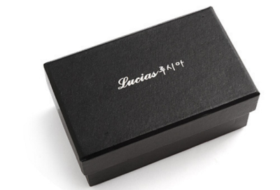 TIE BOX045  Printing Own design Fashion tie box  Custom made LOGO tie box tie box center front view